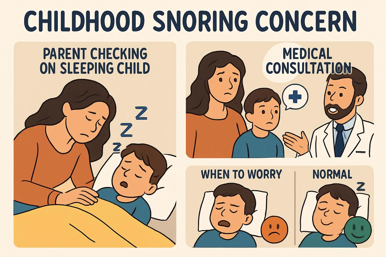 Segami Snoring Childhood Snoring: When Should Parents Be Concerned?